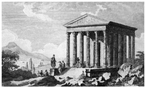 Temple of Augustus at Mylasa (Milas), Turkey, 19th century. Artist: Unknown
