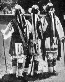 Romanian dancers, 1936. Artist: Unknown