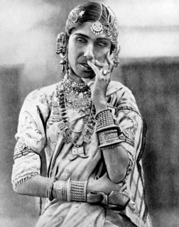 Indian nautch girl, 1936. Artist: Unknown