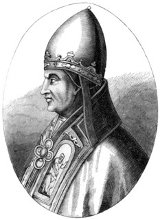 Pope Gregory IX (c1143-1241), 1849. Artist: Unknown
