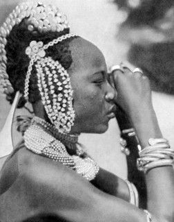 A Nigerian girl, 1936Artist: Wide World Photos