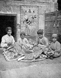 Craftsmen, Cairo, Egypt, Africa, 1936.Artist: Donald McLeish