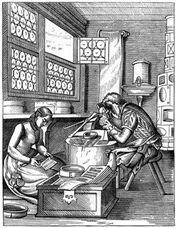 Clasp-maker, 16th century (1849).Artist: Jost Amman
