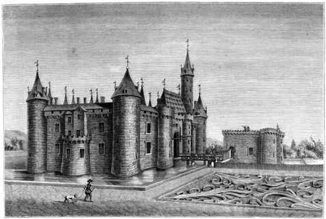 Chateau de Marcoussis, Paris, France, 17th century (1849). Artist: Unknown