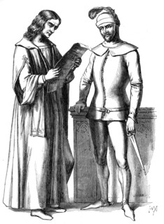 Italian costumes of the 15th century (1849). Artist: Unknown