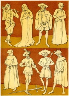 The Dance of Death, 15th century (1849). Artist: Unknown
