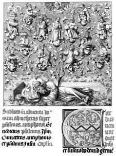 Celestial concert, 15th century (1849).Artist: A Bisson