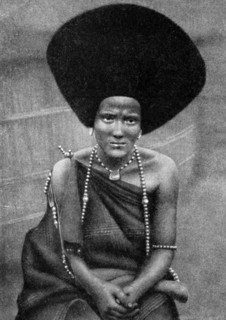 A woman of the Beja Nile or Baggara people, Ethiopia, Africa, 1922. Artist: Unknown