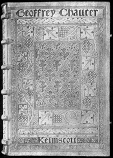 The Kelmscott Chaucer, with a special binding by William Morris, 1896 (1901). Artist: Unknown
