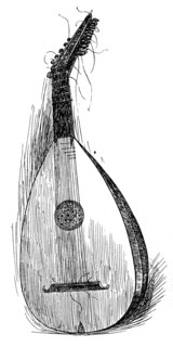 Early paduan lute, 1901. Artist: Unknown
