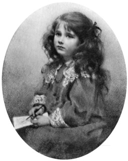 The Queen Mother as a child, c 1905 (1910).  Creator: Mabel Emily Hankey.