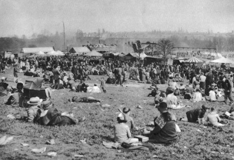 London bank holiday carnival, Hamstead Heath, London, 1926-1927.Artist: McLeish