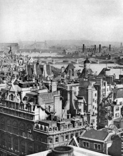 A view south-eastward from Bush House as far as Blackheath, London, 1926-1927. Artist: Unknown