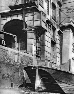 The remnants of a Thames-side city merchant mansion, near Cannon Street Station, 1926-1927. Artist: Paterson