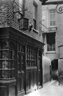 The 'Mitre' tavern, London, 1926-1927.Artist: Paterson
