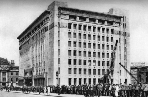 Adelaide House, London, 1926-1927.Artist: McLeish