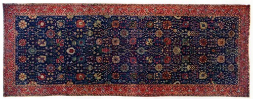 An Isphahan carpet from the 16th century, 1910. Artist: Unknown