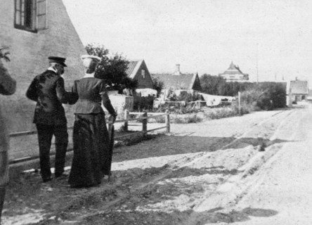 Landing at Skagen, Denmark, 1908.Artist: Queen Alexandra
