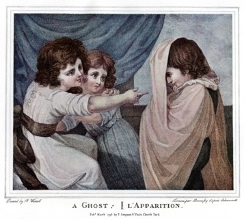 'A Ghost', 1905.Artist: Henri-Arthur Bonnefoy