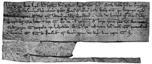 King John's charter, 1207 (1910). Artist: Unknown