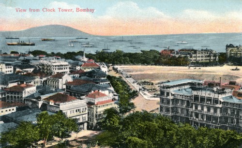 View from the Clock Tower, Bombay, India, early 20th century. Artist: Unknown