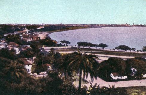 View from Malabar Hill, Bombay, India, early 20th century. Artist: Unknown