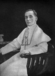 Pope Benedict XV, 1920. Artist: D'Alessandri