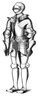 16th century armour, 1849. Artist: Unknown