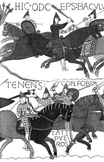 Knights of Duc Guillaume, c1070 (1849). Artist: Unknown