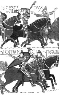 Knights of Duc Guillaume, c1070 (1849). Artist: Unknown