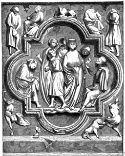 Citizens of France aiding poor scholars, 1257 (1870). Artist: Unknown