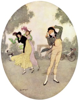 'What do you Think of Young Rouselle?', c1915.Artist: Edmund Dulac