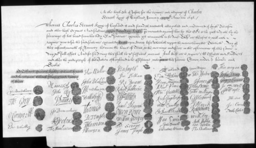 A letter relating to Charles Stuart, 'Bonnie Prince Charlie', 18th century Artist: Unknown