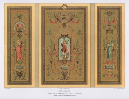 Boudoir, Rue de Solferino, Paris, 19th century.Artist: Daumont