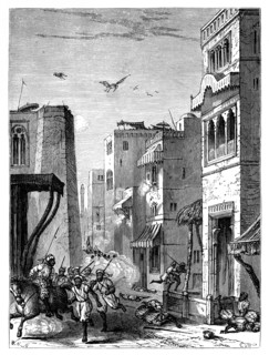 'The British Troops Entering Multan', 19th century. Artist: Unknown