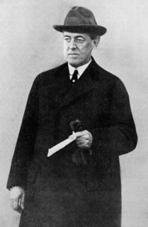 President Woodrow Wilson, First World War, 1916, (c1920). Artist: Unknown