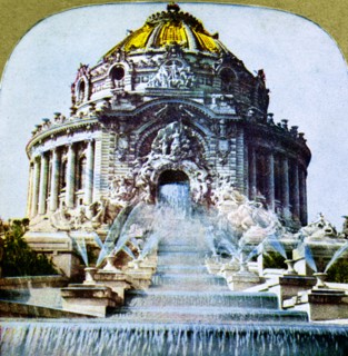 The Central Cascade from the World Fair, St Louis, Missouri. USA, 1904. Artist: Unknown