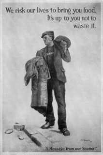 'We risk our lives...', First World War poster, 1917, (c1920). Artist: James Prinsep Beadle