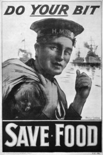 'Do Your Bit - Save Food', food economy poster, First World War, 1917, (c1920).  Artist: M Randall