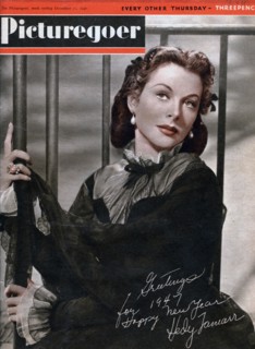 Hedy Lamarr (1914-2000), Austrian-born American actress, 1946. Artist: Unknown