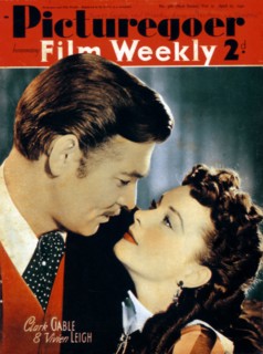 Clark Gable (1901-1960) and Vivien Leigh (1913-1967), actors, 1940. Artist: Unknown