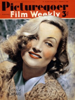 Carole Lombard (1908-1942), American actress, 1940. Artist: Unknown