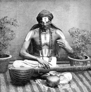 Mendicancy adopted in the name of Vishnu, India, 1922. Artist: Unknown