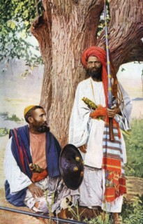 Afridis (Pathan tribes); warfare in the northern Indian marches, India, 1922. Artist: Unknown