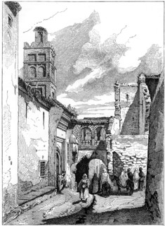 Street view in Tlemcen, Algeria, c1890. Artist: Unknown