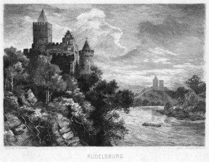 Rudelsburg, Germany, c1900. Artist: Carl Jander