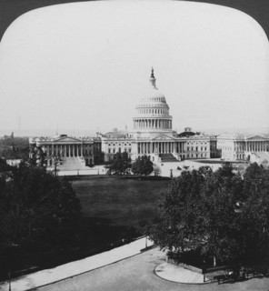 The Capitol, Washington, DC, USA, 1901.Artist: HC White