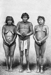 Three Guarauni Indians, Venezuela, 1895. Artist: Unknown