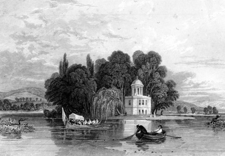 The Island, Henley-on-Thames, Oxfordshire, 1830. Artist: Unknown