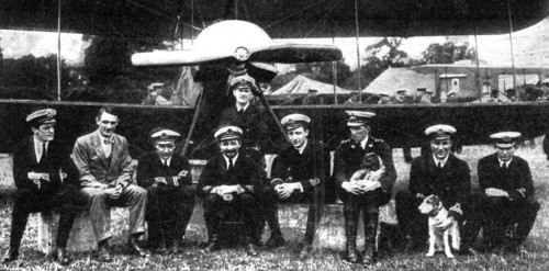 Commander Samson, Royal Navy Flying Corps, First World War, 1914. Artist: Unknown